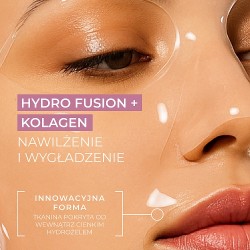 Zdjęcie produktu - #0 L'BIOTICA PGA Hydro Fusion Hydrożelowa maska do twarzy z kolagenem