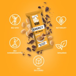 Zdjęcie produktu - #2 BeRAW Energy Peanut Butter Baton o smaku masła orzechowego, 40g