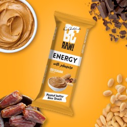 Zdjęcie produktu - #0 BeRAW Energy Peanut Butter Baton o smaku masła orzechowego, 40g