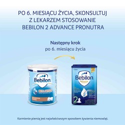 Zdjęcie produktu - #2 BEBILON Bez laktozy Mleko początkowe dla niemowląt od urodzenia, 400 g