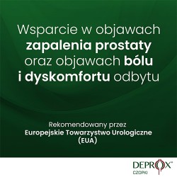 Zdjęcie produktu - #0  DEPROX czopki na zapalenie prostaty, 10 sztuk
