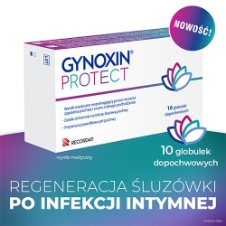 Zdjęcie produktu - #0 Gynoxin Protect, 10 globulek dopochwowych