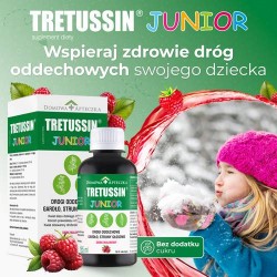 Zdjęcie produktu - #0 Tretussin Junior smak malinowy, 165ml