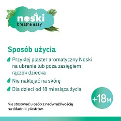 Zdjęcie produktu - #4 Noski Plastry aromatyczne dla dzieci 18m+, 6 szt.