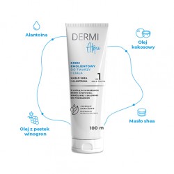 Zdjęcie produktu - #2 Dermi Atopic Krem emolientowy do twarzy i ciała, 100ml