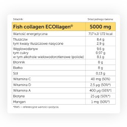 Zdjęcie produktu - #1 OLIMP Collagen Bar Wysokobiałkowy baton proteinowy Czekoladowy, 44g