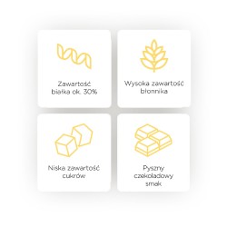Zdjęcie produktu - #2 OLIMP Collagen Bar Wysokobiałkowy baton proteinowy Czekoladowy, 44g