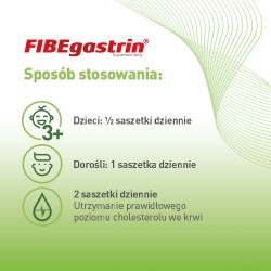 Zdjęcie produktu - #4 FIBEgastrin - Rozpuszczalny błonnik prebiotyczny, 15 saszetek