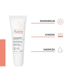 Zdjęcie produktu - #0 AVENE Cicalfate+ LIPS Regenerujący balsam do ust, 10ml