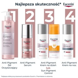 Zdjęcie produktu - #7 Eucerin Anti-Pigment Krem na dzień przeciw przebarwieniom SPF30, 50 ml