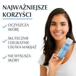 Zdjęcie produktu - #0 Eucerin DermatoClean Hyaluron Płyn micelarny, 400 ml