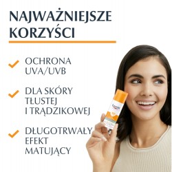 Zdjęcie produktu - #0 Eucerin Ultralekki żel-krem SPF 50+Oil Control, 50 ml