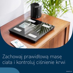 Zdjęcie produktu - #3 OMRON Waga z analizatorem składu ciała VIVA HBF-222T-EBK