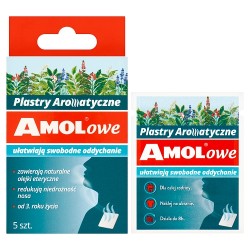 Zdjęcie produktu - #0 AMOLowe Plastry aromatyczne z olejkami eterycznymi, 5 szt.