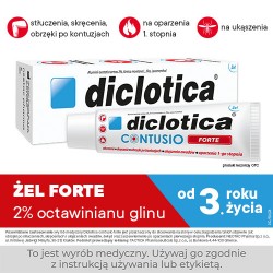 Zdjęcie produktu - #0 Diclotica Contusio Forte Żel, 75g