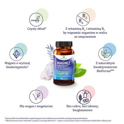 Zdjęcie produktu - #0 Naturell Magnez organiczny+, 100 kaps.