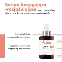 Zdjęcie produktu - #0 AVENE VITAMIN ACTIV Cg Serum korygująco - rozjaśniające, 30ml