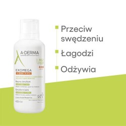 Zdjęcie produktu - #1 A-DERMA Exomega Control Baume balsam emolient przeciw drapaniu, 400ml