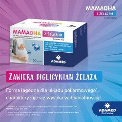 Zdjęcie produktu - #2 MamaDHA z żelazem, 60 kaps.