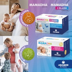 Zdjęcie produktu - #4 MamaDHA z żelazem, 60 kaps.