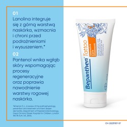 Zdjęcie produktu - #1 Bepanthen Tattoo Maść pielęgnująca i regenerująca sk&oacute;rę po tatuażu, 50 g