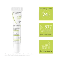 Miniaturka artykułu - #0 A-DERMA Dermalibour Baume Levre Regenerujący balsam do ust, 15ml
