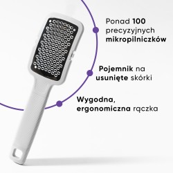 Zdjęcie produktu - #0 L`BIOTICA Profesjonalna tarka do st&oacute;p z minipilniczkami, 1 sztuka