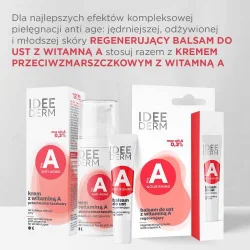 #2 – IDEE DERM Balsam do ust z witaminą A regenerujący, 12ml