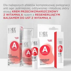 #3 – IDEE DERM Przeciwzmarszczkowy krem z witaminą A, 50ml