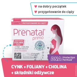 Zdjęcie produktu - #0 Prenatal Primo dla kobiet planujących ciążę, 30 kaps.