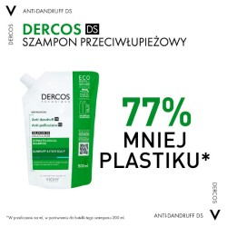 Zdjęcie produktu - #4 Vichy Dercos DS Szampon przeciwłupieżowy do włos&oacute;w normalnych i tłustych Refill, 500 ml