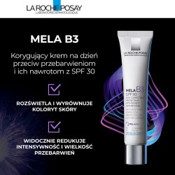 Zdjęcie produktu - #0 LA ROCHE-POSAY - MELA B3 krem korygujący SPF30, 40ml