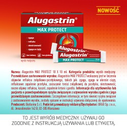 Zdjęcie produktu - #4 Alugastrin Max Protect, 10x 10ml sasz.