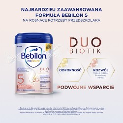 Zdjęcie produktu - #0 Bebilon Profutura Duobiotik 5 Formuła na bazie mleka dla przedszkolaka, 800g