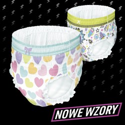 Zdjęcie produktu - #4 PAMPERS NINJAMAS Pieluchomajtki na noc dla dziewczynek 8-12 lat (27-43 kg), 54 szt.