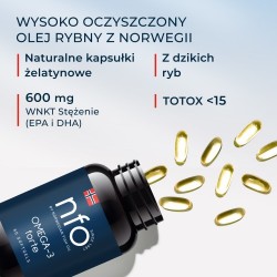 Zdjęcie produktu - #0 NFO Omega 3 Forte, 60 kapsułek