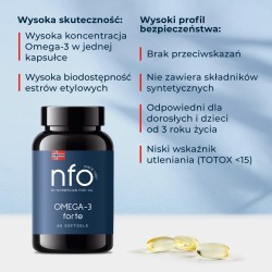 Zdjęcie produktu - #2 NFO Omega 3 Forte, 60 kapsułek