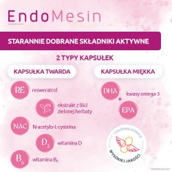Zdjęcie produktu - #4 Nutropharma Endomesin, 60kaps. (+60kaps.)