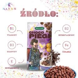 Zdjęcie produktu - #1 BAKALLAND Akademia Pana Kleksa Płatki śniadaniowe Choco Piegi, 250g