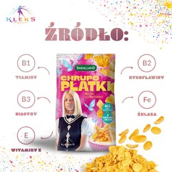Zdjęcie produktu - #1 BAKALLAND Akademia Pana Kleksa Płatki śniadaniowe Chrupo Płatki, 250g