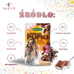 Zdjęcie produktu - #1 BAKALLAND Akademia Pana Kleksa Płatki śniadaniowe Kremo Pufki, 200g