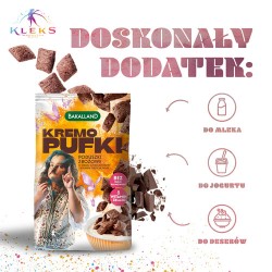 Zdjęcie produktu - #2 BAKALLAND Akademia Pana Kleksa Płatki śniadaniowe Kremo Pufki, 200g