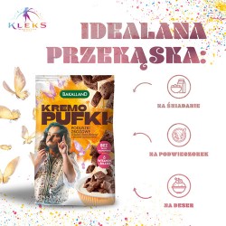 Zdjęcie produktu - #3 BAKALLAND Akademia Pana Kleksa Płatki śniadaniowe Kremo Pufki, 200g