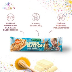 Zdjęcie produktu - #2 BAKALLAND Akademia Pana Kleksa Miodo Baton, 25g