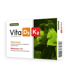 Zdjęcie produktu - #0 Vita D3 K2, 30 tabletek