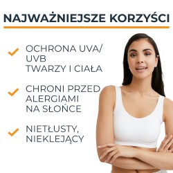 Zdjęcie produktu - #1 Eucerin Sun Allergy Protect Żel-krem do opalania do sk&oacute;ry alergicznej SPF 50+, 150 ml