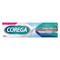 Zdjęcie produktu - #2 COREGA Krem do protez Super mocny Neutralny Smak - 40 g