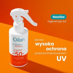 Zdjęcie produktu - #1 OILLAN Ochronny spray przeciwsłoneczny z filtrem SPF50, 125ml