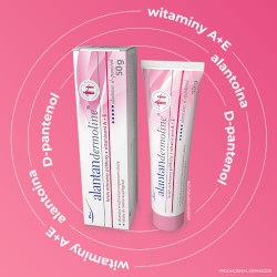 Zdjęcie produktu - #2 Alantandermoline Krem ochronny p&oacute;łtłusty z witaminami A+E łagodzi podrażnienia, 50 g