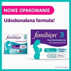 Zdjęcie produktu - #0 Femibion 3 Karmienie Piersią, 56tabl. + 56kaps.